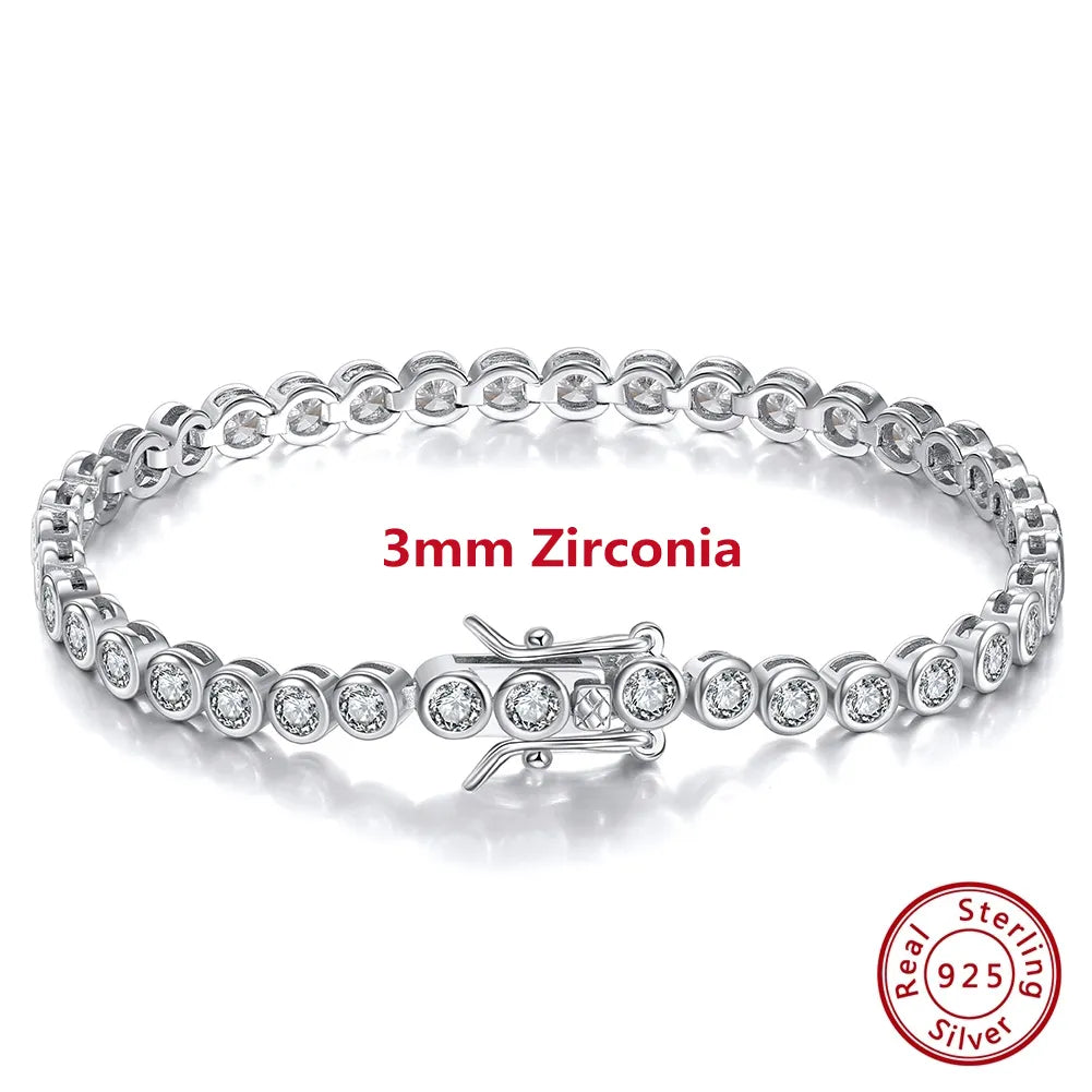 Chain Bracelet - Authentic 925 Sterling Silver, Handmade High-end, ORSA JEWELS